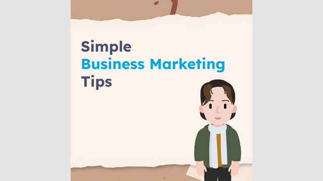 Simple Business Marketing Tips