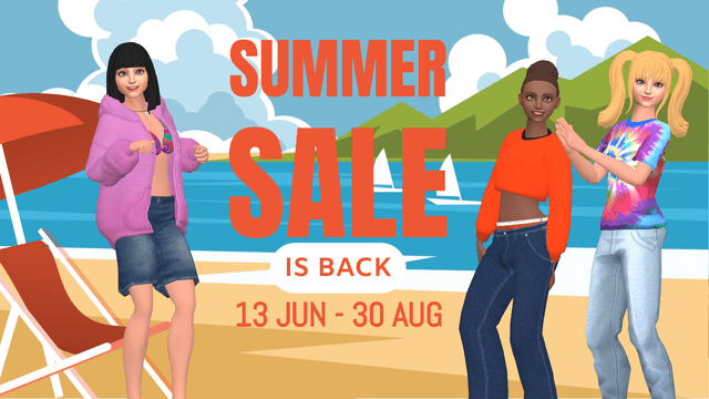 Summer Sales Swimsuit Ad Template