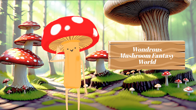 The Wondrous Mushroom Fantasy World